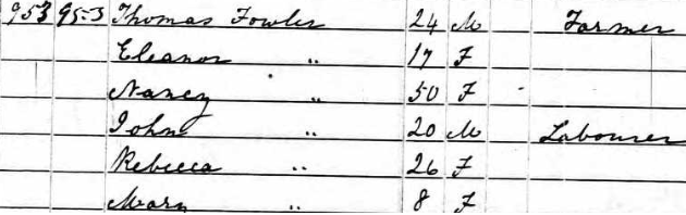 thomas-fowler-1850-census
